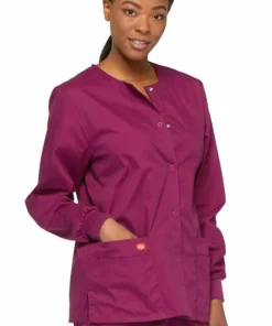 Dickies Clearance Women's Snap Front Scrub Jacket -Cherokee Shop 4 di 86306 clearance 650