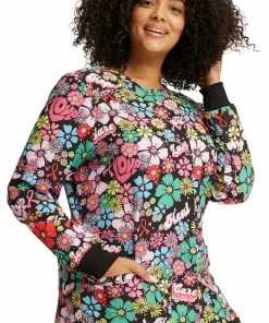 Dickies Women's Love Hope Heal Print Jacket 11 Dickies Women's Love Hope Heal Print Jacket -Cherokee Shop 4 di dk309 print 650 2