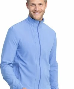 Dickies Clearance Men's Warm Up Solid Scrub Jacket -Cherokee Shop 4 di dk360 clearance 650