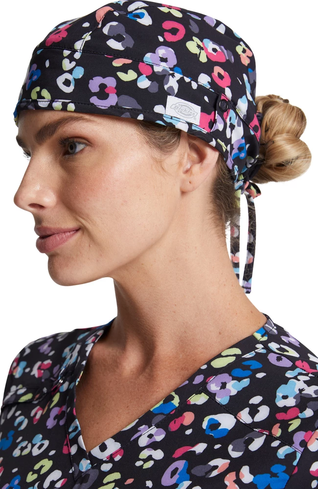 Dickies Women's Safari Pop Print Scrub Hat 6 Dickies Women's Safari Pop Print Scrub Hat - Image 4