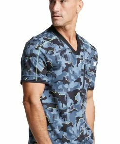Dickies Clearance Men's Tough Glowing Print Scrub Top 9 Dickies Clearance Men's Tough Glowing Print Scrub Top -Cherokee Shop 4 di dk779 printclearance 650