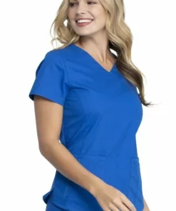 Dickies Women's V-Neck Solid Scrub Top 9 Dickies Women's V-Neck Solid Scrub Top -Cherokee Shop 4 di dk880 650