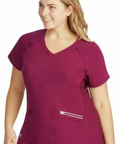 Healing Hands Clearance Women's Serena V-Neck Solid Scrub Top -Cherokee Shop 4 hh 2284 clearance 650