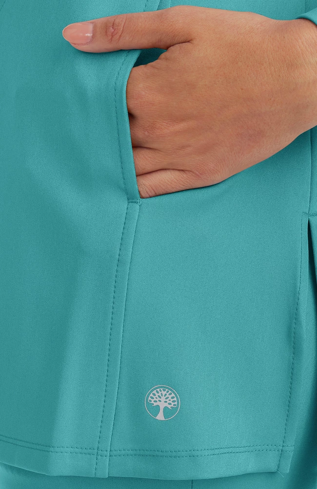 Healing Hands Women's Fatima Solid Scrub Top 6 Healing Hands Women's Fatima Solid Scrub Top - Image 4