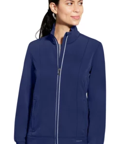 Healing Hands Women's Carly Stand Collar Jacket -Cherokee Shop 4 hh 5068 650