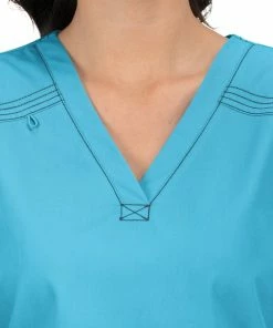 Koi Clearance Women's Kyra V-Neck Solid Scrub Top 10 Koi Clearance Women's Kyra V-Neck Solid Scrub Top -Cherokee Shop 4 ko 394 clearance 650
