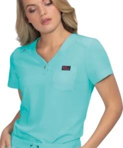 Koi Women's Rosemary Solid Scrub Top -Cherokee Shop 4 ko b122 650