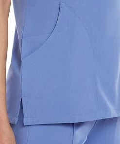 Maevn Uniforms Women's Contoured Solid Scrub Top -Cherokee Shop 4 mv 4511 650