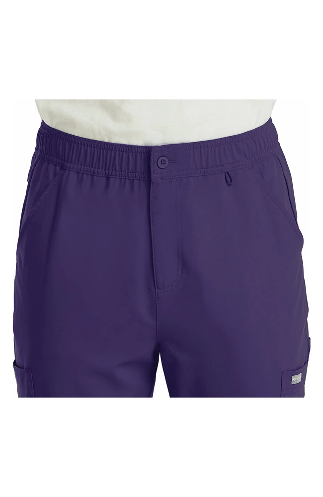 Maevn Uniforms Men's Fly Front Cargo Scrub Pant 6 Maevn Uniforms Men's Fly Front Cargo Scrub Pant - Image 4