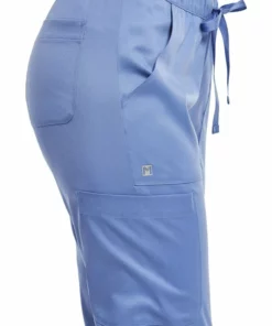 Maevn Uniforms Women's Drawstring Elastic Waistband Cargo Scrub Pant -Cherokee Shop 4 mv 6501 650