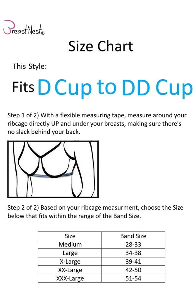 Silverts Clearance Women's BreastNest Wire Free Sleep & Lounge Bra (D-DD) 6 Silverts Clearance Women's BreastNest Wire Free Sleep & Lounge Bra (D-DD) - Image 4