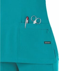 Jockey Scrubs Clearance Women's Mock Wrap Scrub Top -Cherokee Shop 4 wh 2306 clearance 650