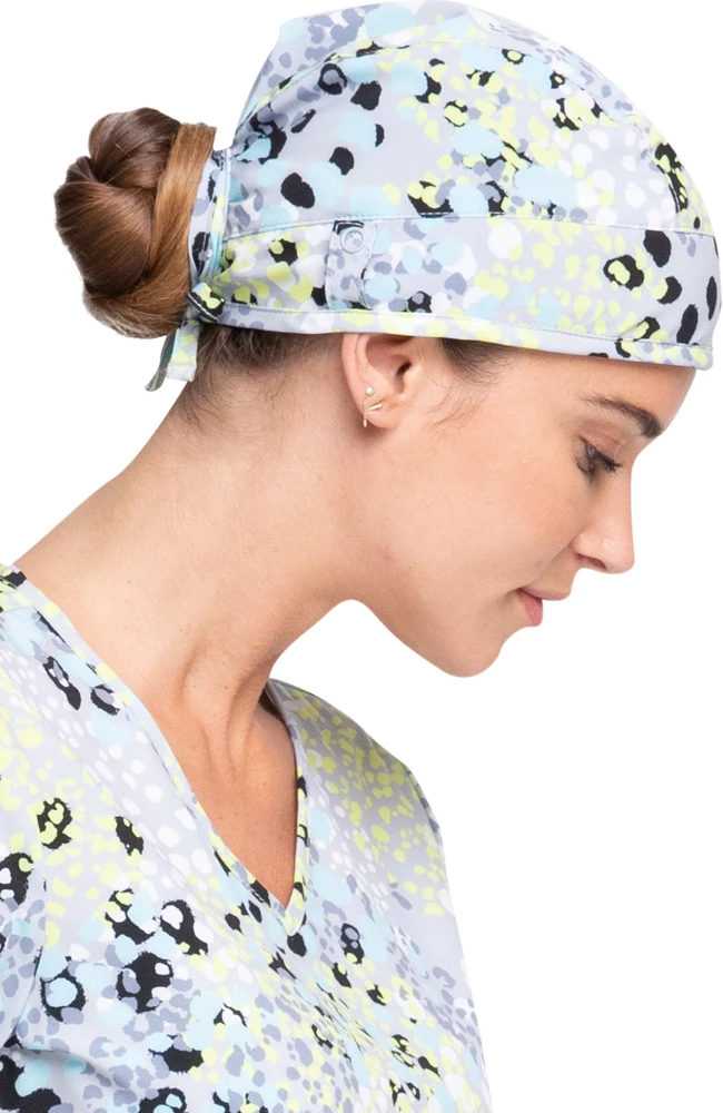 Cherokee Clearance Women's Spots Gone Wild Print Scrub Hat 7 Cherokee Clearance Women's Spots Gone Wild Print Scrub Hat - Image 5