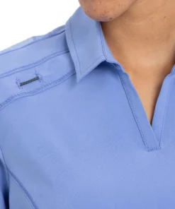 Cherokee Women's Polo Collar Solid Scrub Top 12 Cherokee Women's Polo Collar Solid Scrub Top -Cherokee Shop 5 ck ck872a 650