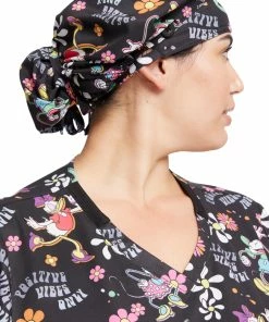 Cherokee Women's Positive Vibes Print Bouffant Scrub Hat 11 Cherokee Women's Positive Vibes Print Bouffant Scrub Hat -Cherokee Shop 5 ck tf514 print 650 1