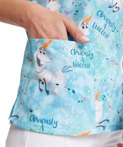 Cherokee Women's Obviously A Unicorn Print Scrub Top 12 Cherokee Women's Obviously A Unicorn Print Scrub Top -Cherokee Shop 5 ck tf610 print 650