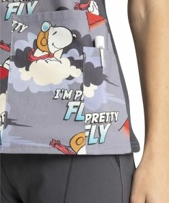 Cherokee Clearance Women's Beagle Patrol Print Scrub Top 12 Cherokee Clearance Women's Beagle Patrol Print Scrub Top -Cherokee Shop 5 ck tf636 printclearance 650