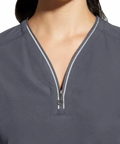Healing Hands Women's Sonia Zip Y-Neck Scrub Top -Cherokee Shop 5 hh 2274 650