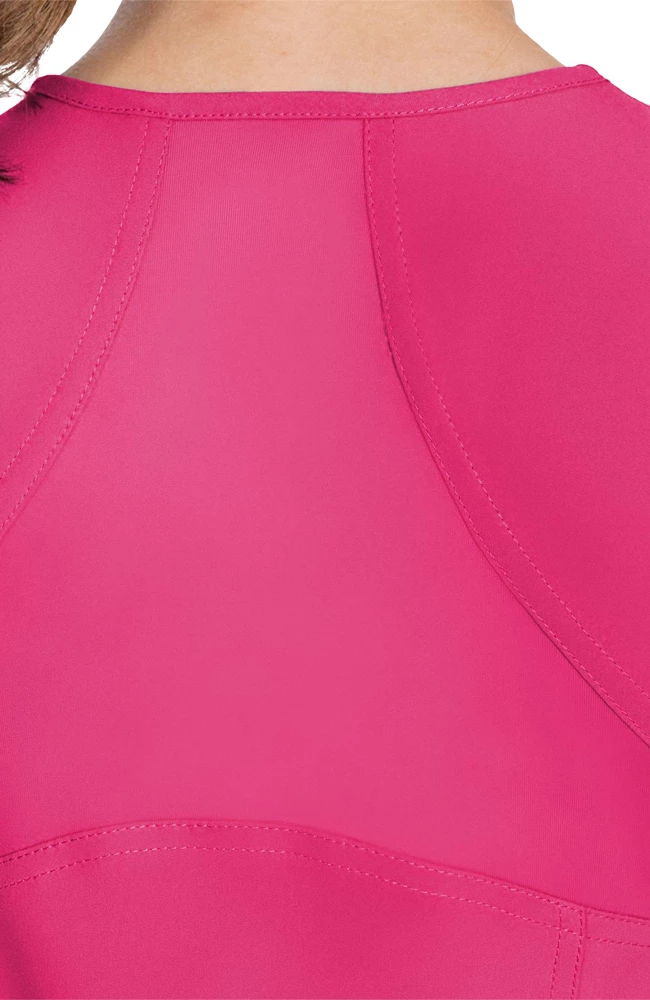 Med Couture Women's Refined V-Neck Solid Scrub Top 7 Med Couture Women's Refined V-Neck Solid Scrub Top - Image 5