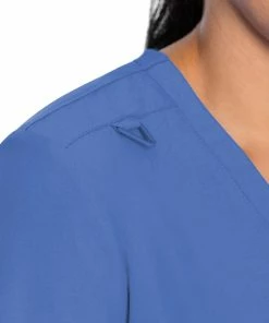 Med Couture Clearance Women's Knit Back Solid Scrub Top 11 Med Couture Clearance Women's Knit Back Solid Scrub Top -Cherokee Shop 5 pe 8478 clearance 650