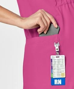 WonderWink Women's Maternity V-Neck Scrub Top 11 WonderWink Women's Maternity V-Neck Scrub Top -Cherokee Shop 5 wk 4555 650