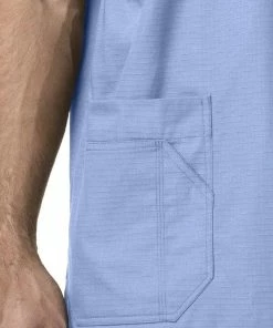 Carhartt Clearance Men's Multi-Pocket Solid Scrub Top -Cherokee Shop 5 wk c15208 clearance 650