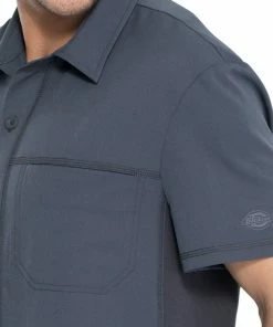 Dickies Men's Button Front Polo Shirt -Cherokee Shop 6 di dk820 650