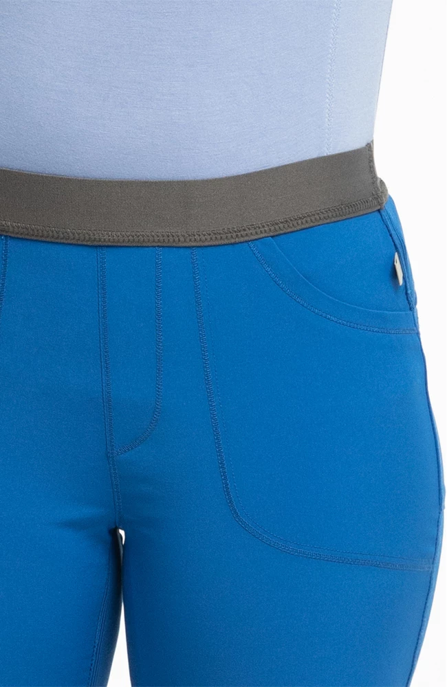 Cherokee Clearance Women's Rib Yoke Waist Pull On Scrub Pants 9 Cherokee Clearance Women's Rib Yoke Waist Pull On Scrub Pants - Image 7