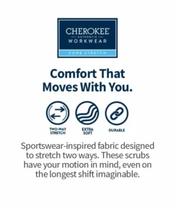 Cherokee Workwear Clearance Women's Warm Up Solid Scrub Jacket -Cherokee Shop 7 ck 4315 clearance 650