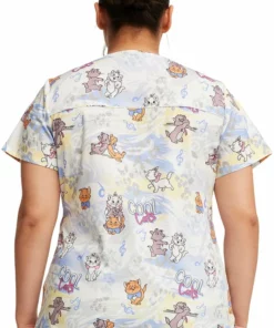 Cherokee Women's Hip Cats Print Scrub Top 15 Cherokee Women's Hip Cats Print Scrub Top -Cherokee Shop 7 ck tf776 print 650