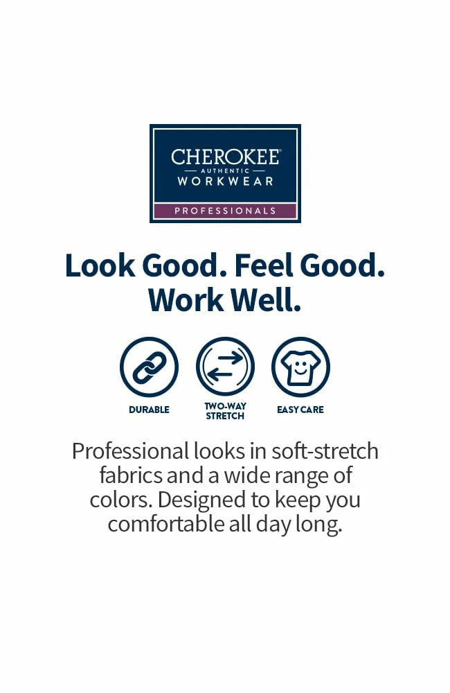 Cherokee Workwear Clearance Women's Drawstring Scrub Pant 7 Cherokee Workwear Clearance Women's Drawstring Scrub Pant - Image 5