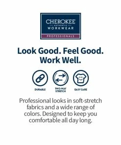 Cherokee Workwear Clearance Women's Maternity Mock Wrap Soft Knit Panel Solid Scrub Top 11 Cherokee Workwear Clearance Women's Maternity Mock Wrap Soft Knit Panel Solid Scrub Top -Cherokee Shop 7 ck ww685 clearance 650