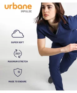 Urbane Women's Slim Jogger Scrub Pant -Cherokee Shop 7 ln 9211lka 650