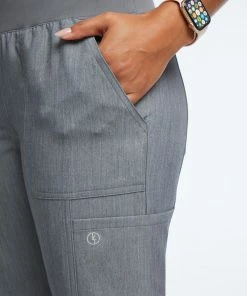 AllHeart Clearance Women's V-Neck Solid Scrub Top & Yoga Scrub Pant Set -Cherokee Shop 8 ah lsset8 clearance 650